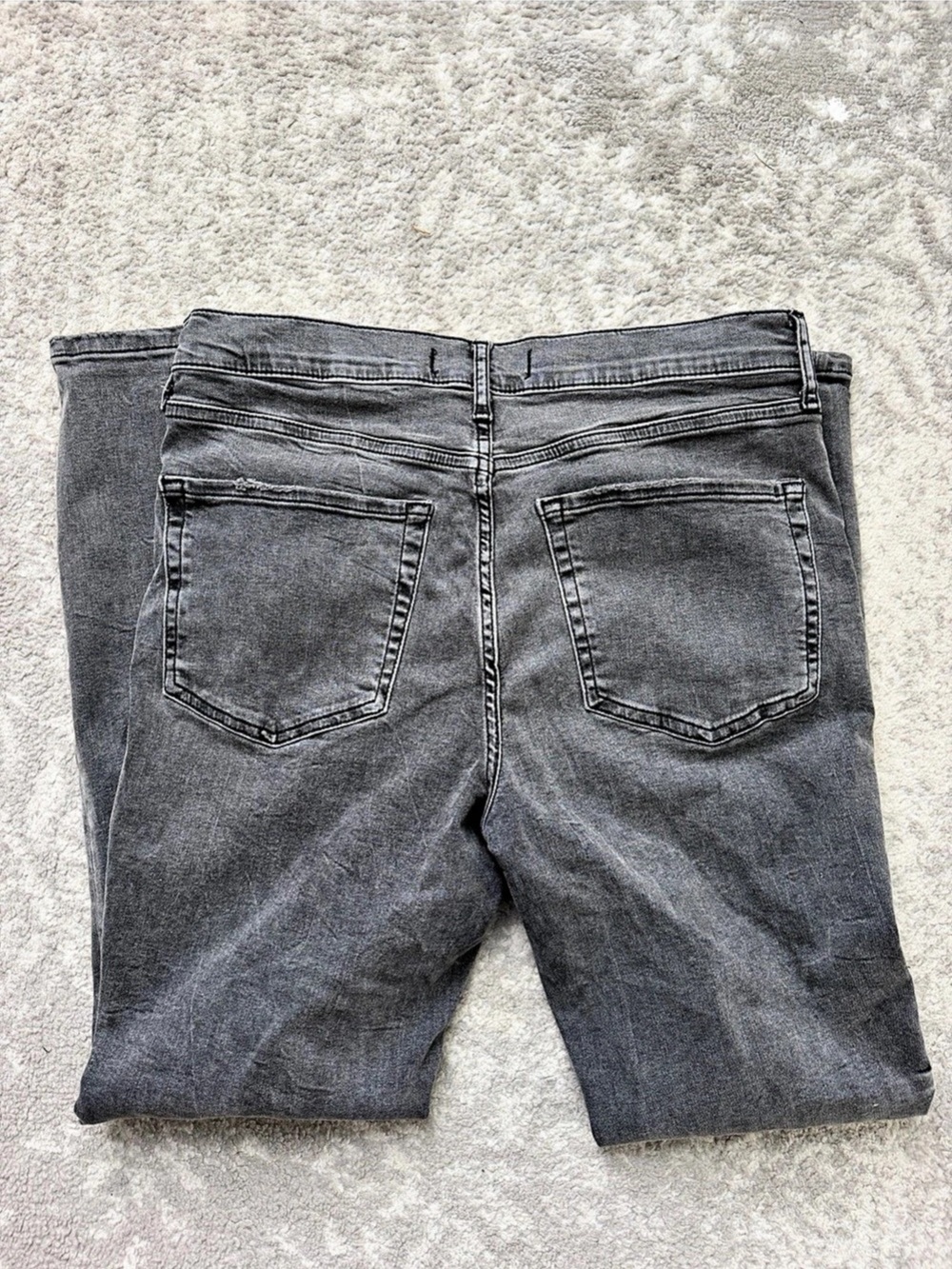 Free people Women's Distressed Skinny Jeans Gray Size 29